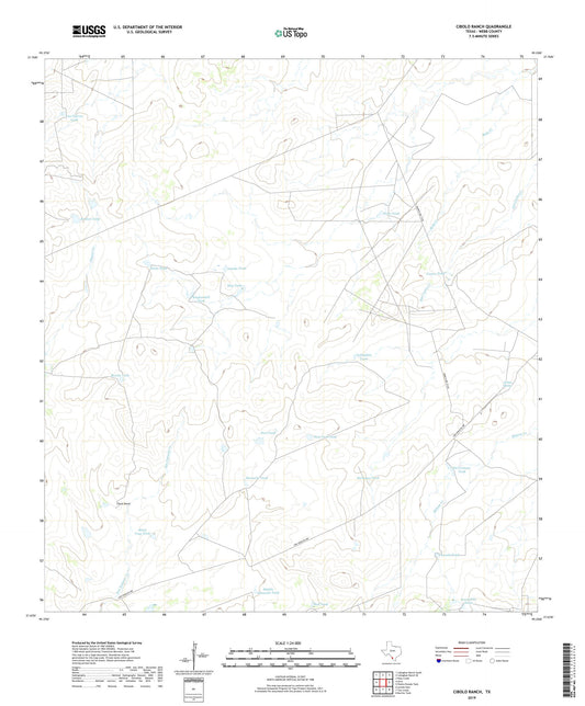 Cibolo Ranch Texas US Topo Map Image