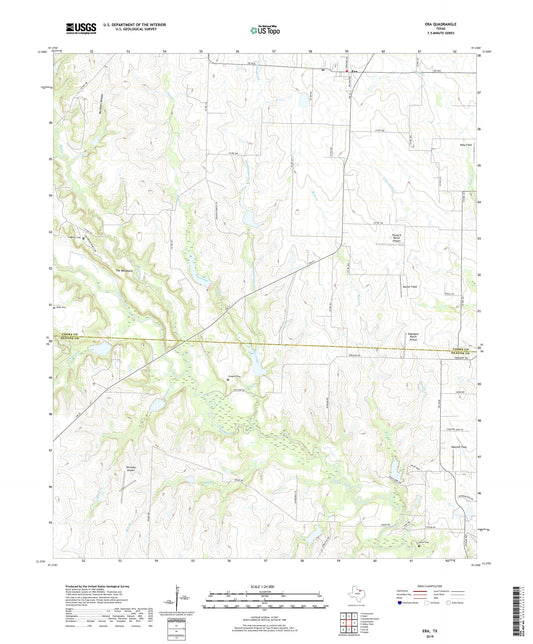 Era Texas US Topo Map Image