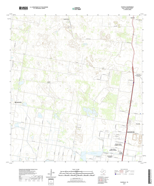 Faysville Texas US Topo Map Image