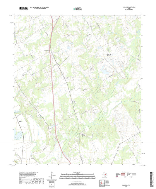 Hammond Texas US Topo Map Image