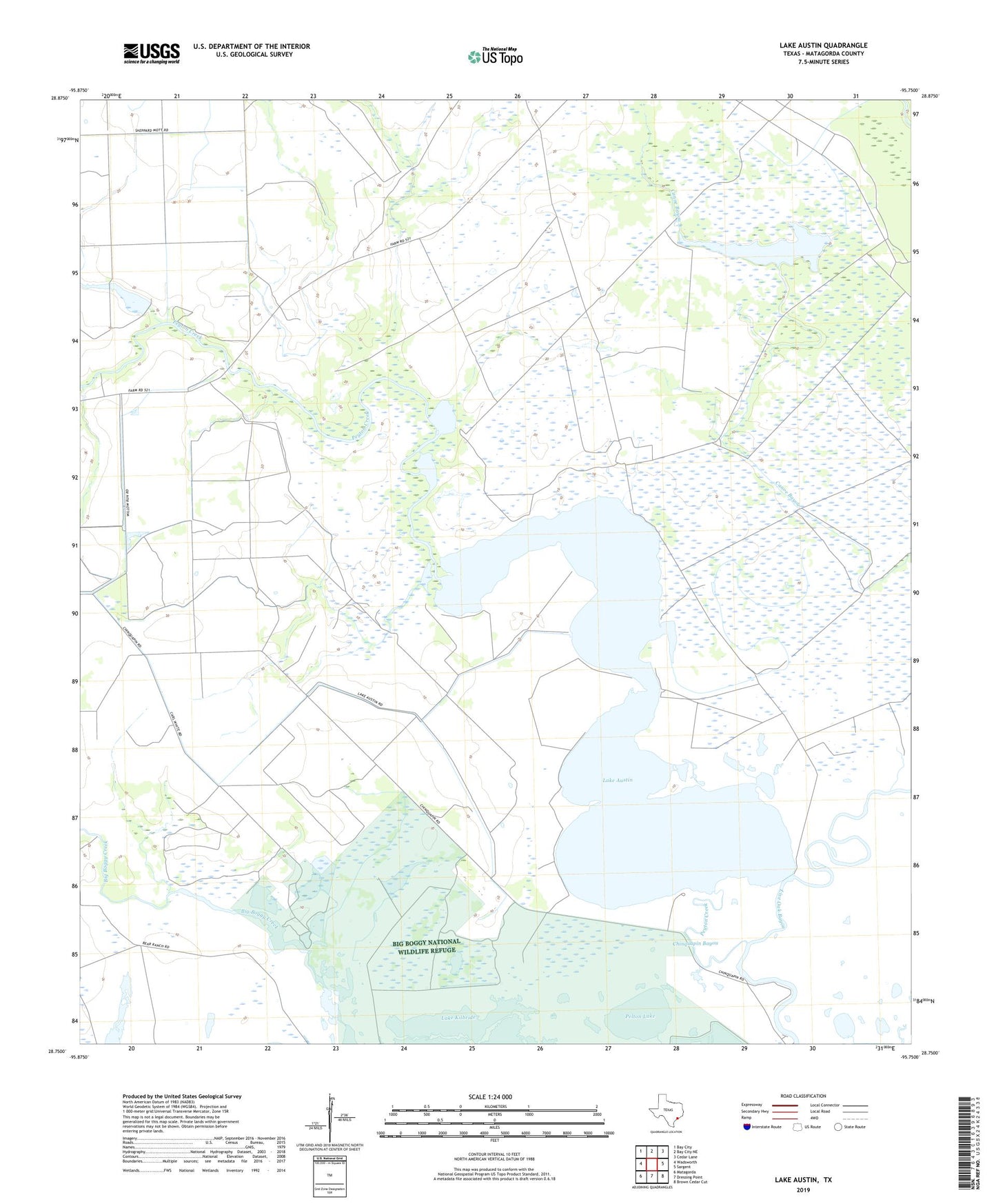 Lake Austin Texas US Topo Map Image