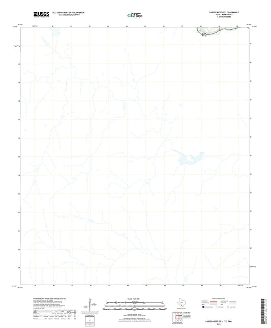 Laredo West OE S Texas US Topo Map Image