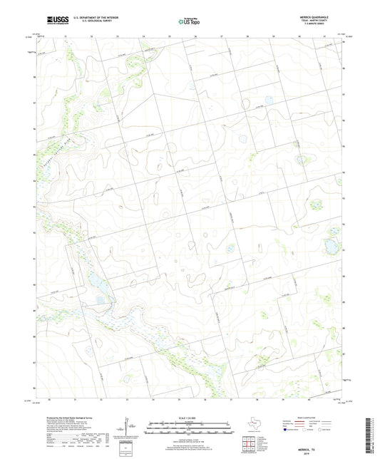 Merrick Texas US Topo Map Image