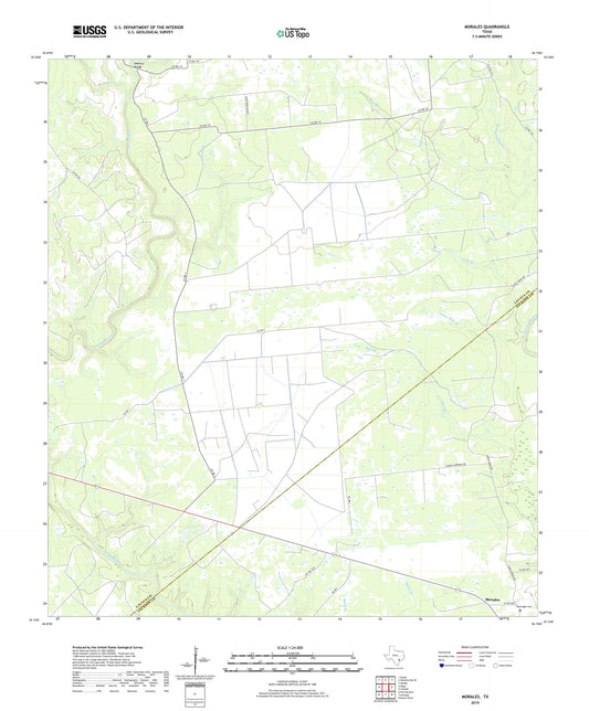 Morales Texas US Topo Map Image
