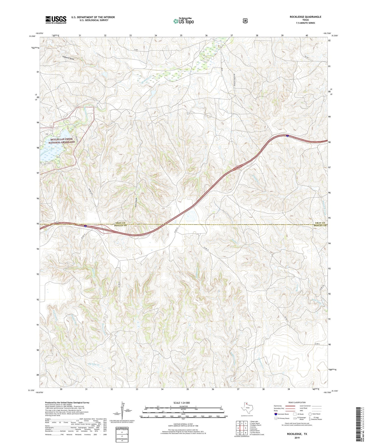 Rockledge Texas US Topo Map Image