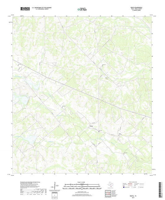 Rosita Texas US Topo Map Image