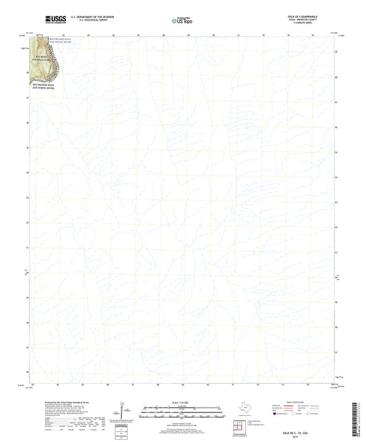 Solis OE S Texas US Topo Map Image