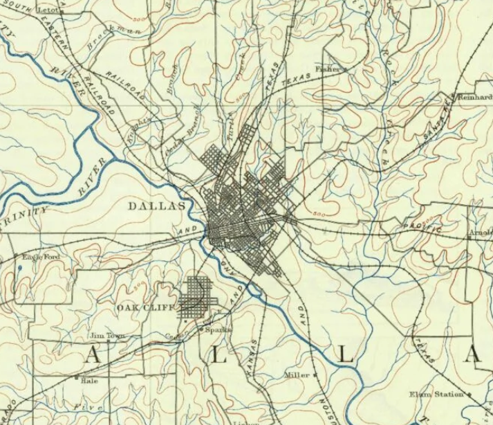 State of Texas Maps MyTopo Map - Texas Historic2 