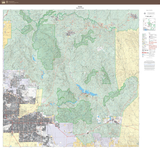 Tonto National Forest Map