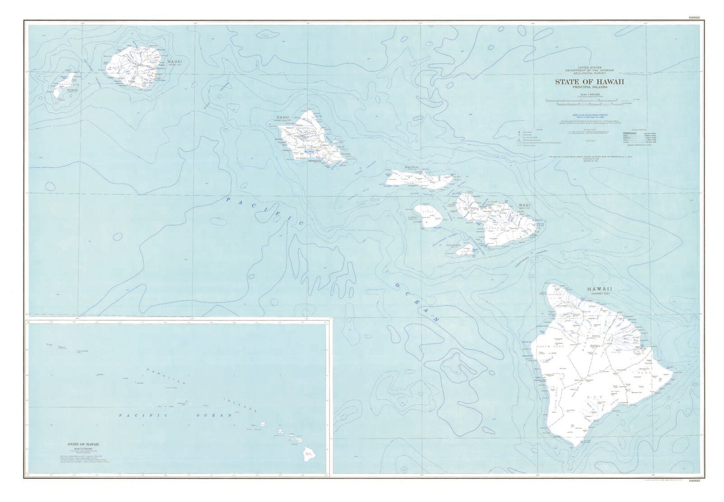 State of Hawaii Base Map