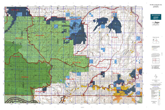 Washington GMU 172 Mountain View Map Image