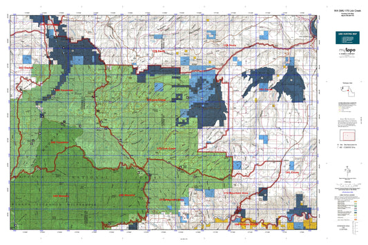 Washington GMU 175 Lick Creek Map Image