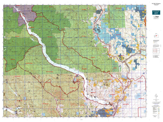 Washington GMU 243 Manson Map Image
