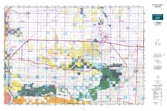 Washington GMU 290 Desert Map Image