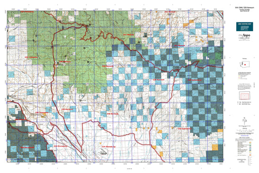 Washington GMU 328 Naneum Map Image