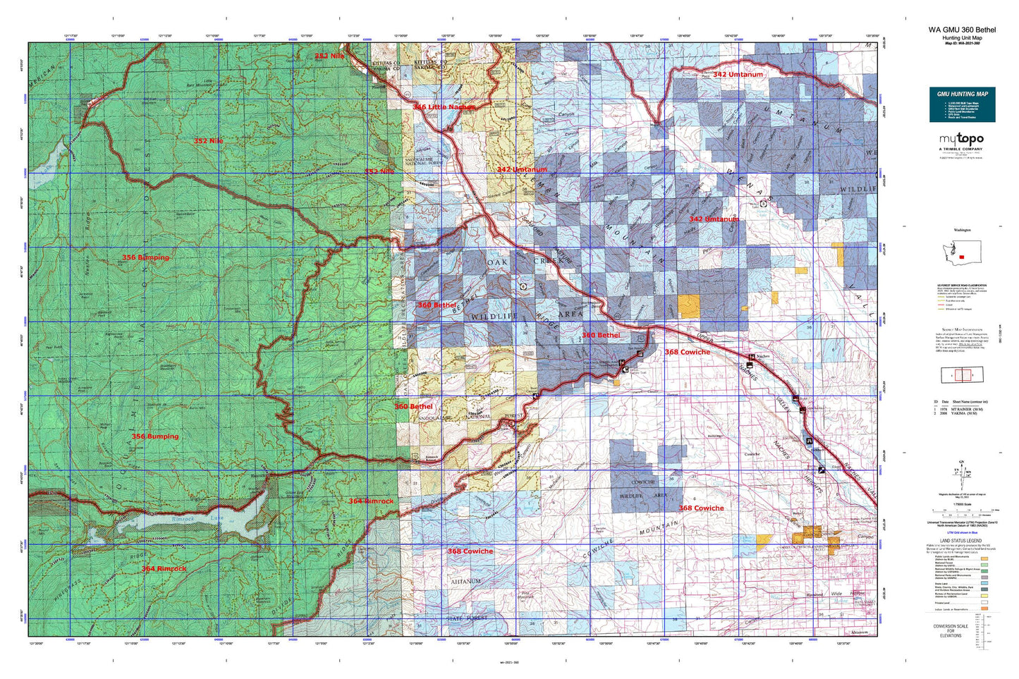 Washington GMU 360 Bethel Map Image