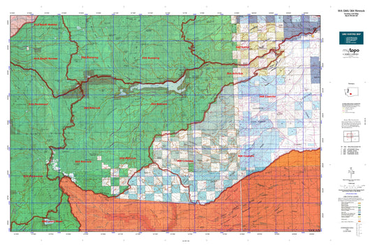 Washington GMU 364 Rimrock Map Image