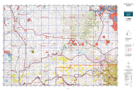 Washington GMU 505 Mossyrock Map Image