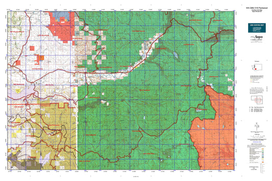Washington GMU 516 Packwood Map Image
