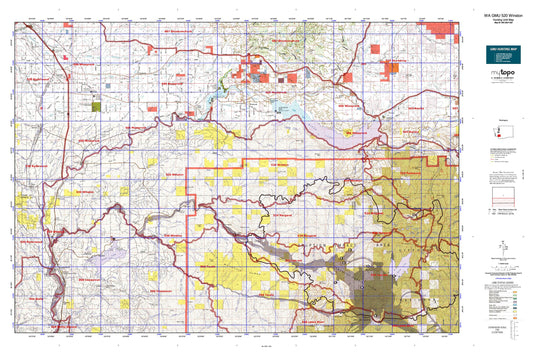 Washington GMU 520 Winston Map Image