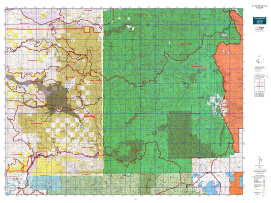 Washington GMU 560 Lewis River Map Image
