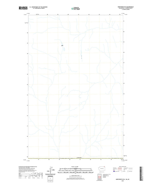 Northport OE N Washington US Topo Map Image