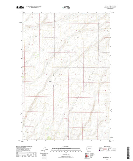 Prior Ranch Washington US Topo Map Image