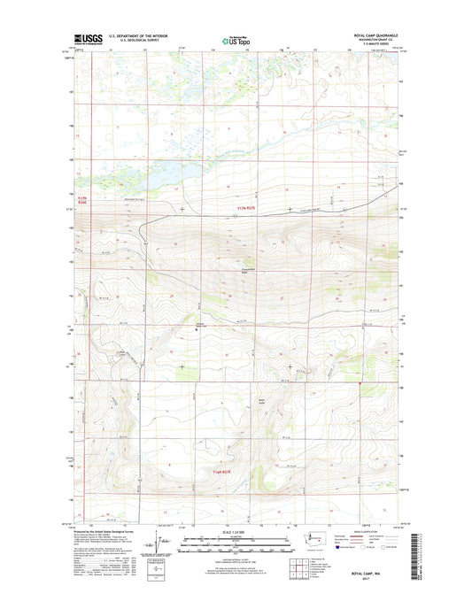 Royal Camp Washington US Topo Map Image