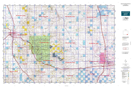 Wyoming Antelope GMU 104 Map Image