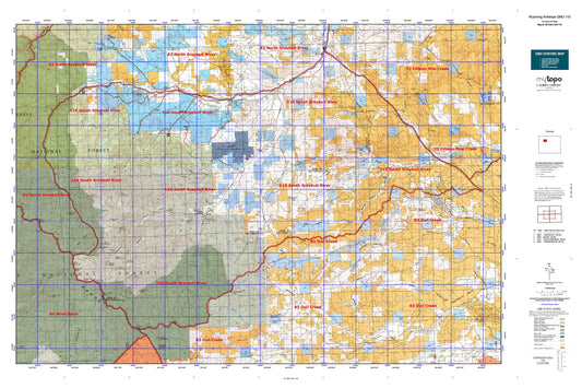 Wyoming Antelope GMU 110 Map Image