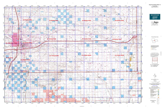 Wyoming Antelope GMU 111 Map Image