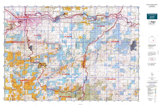 Wyoming Antelope GMU 31 Map Image