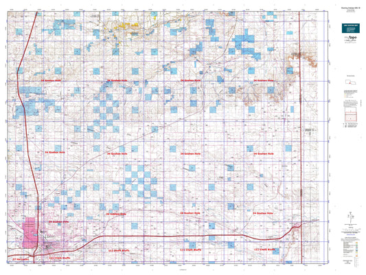 Wyoming Antelope GMU 36 Map Image