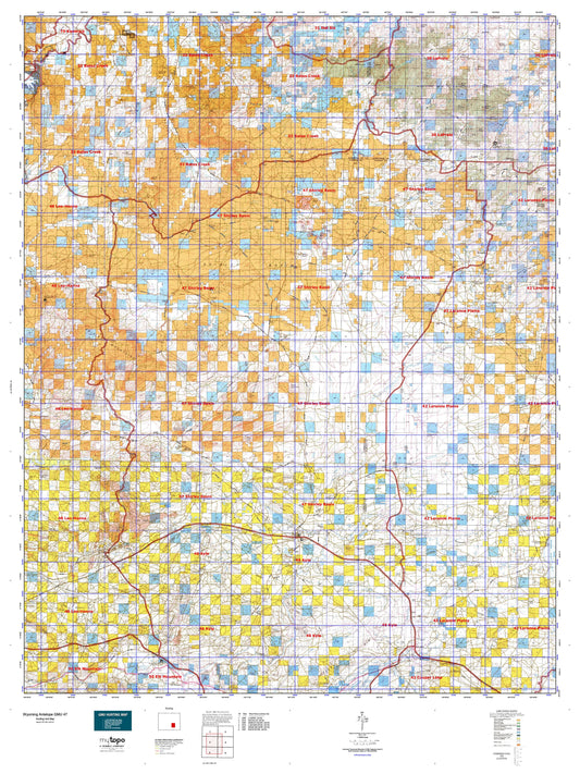 Wyoming Antelope GMU 47 Map Image