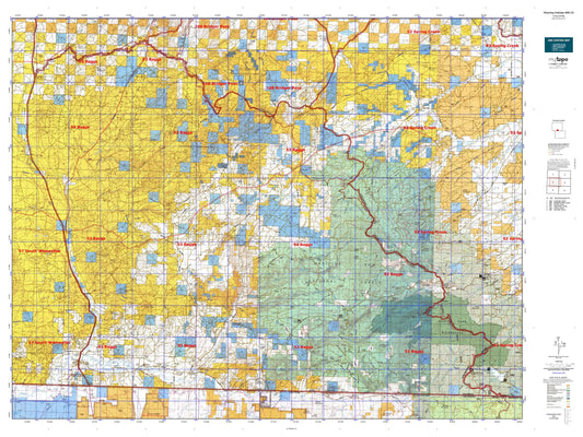 Wyoming Antelope GMU 53 Map Image