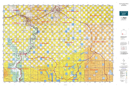 Wyoming Antelope GMU 59 Map Image