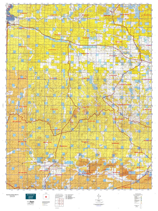 Wyoming Antelope GMU 79 Map Image