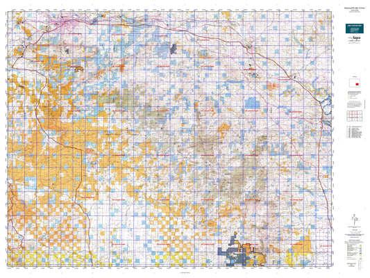 Wyoming Bighorn Sheep GMU 19 North Map Image