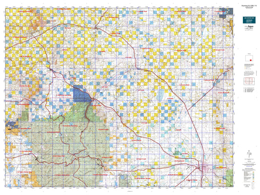 Wyoming Elk GMU 114 Map Image
