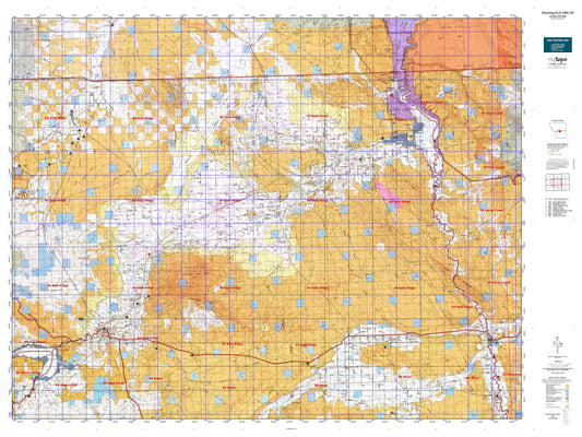 Wyoming Elk GMU 65 Map Image
