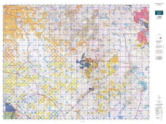 Wyoming Elk GMU 7 South Map Image