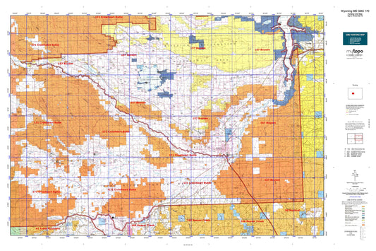 Wyoming Mule Deer GMU 170 Map Image