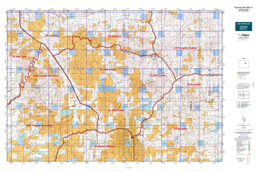 Wyoming Mule Deer GMU 31 Map Image