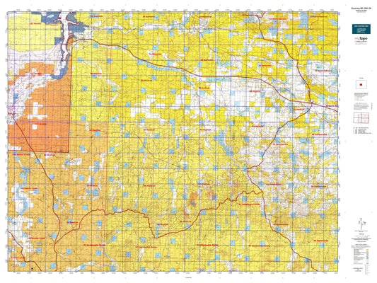 Wyoming Mule Deer GMU 90 Map Image