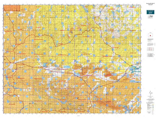 Wyoming Mule Deer GMU 97 Map Image