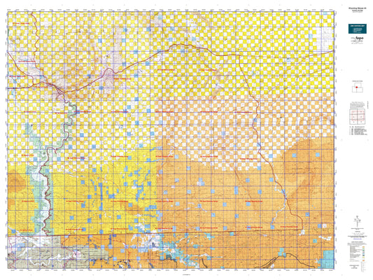 Wyoming Moose 44 Map Image