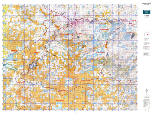 Wyoming Whitetail Deer GMU 66 Map Image