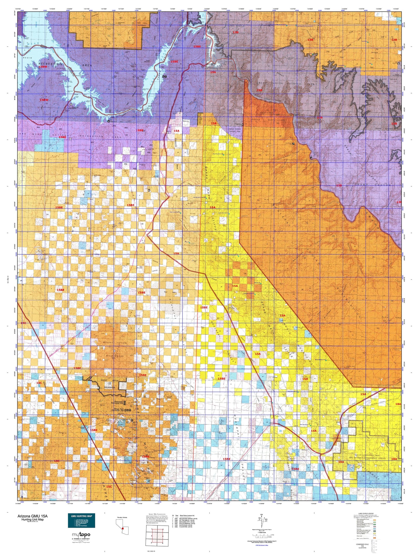 Arizona GMU 15A Map Image