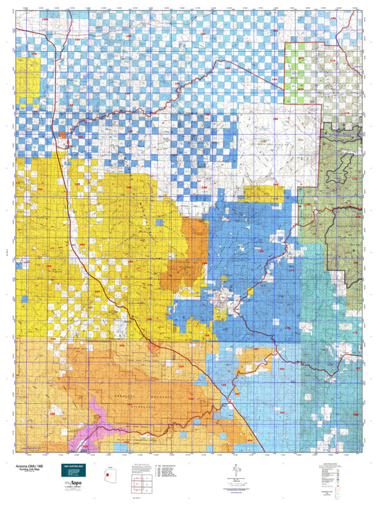 Arizona GMU 18B Map Image
