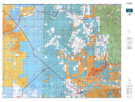 Arizona GMU 20C Map Image
